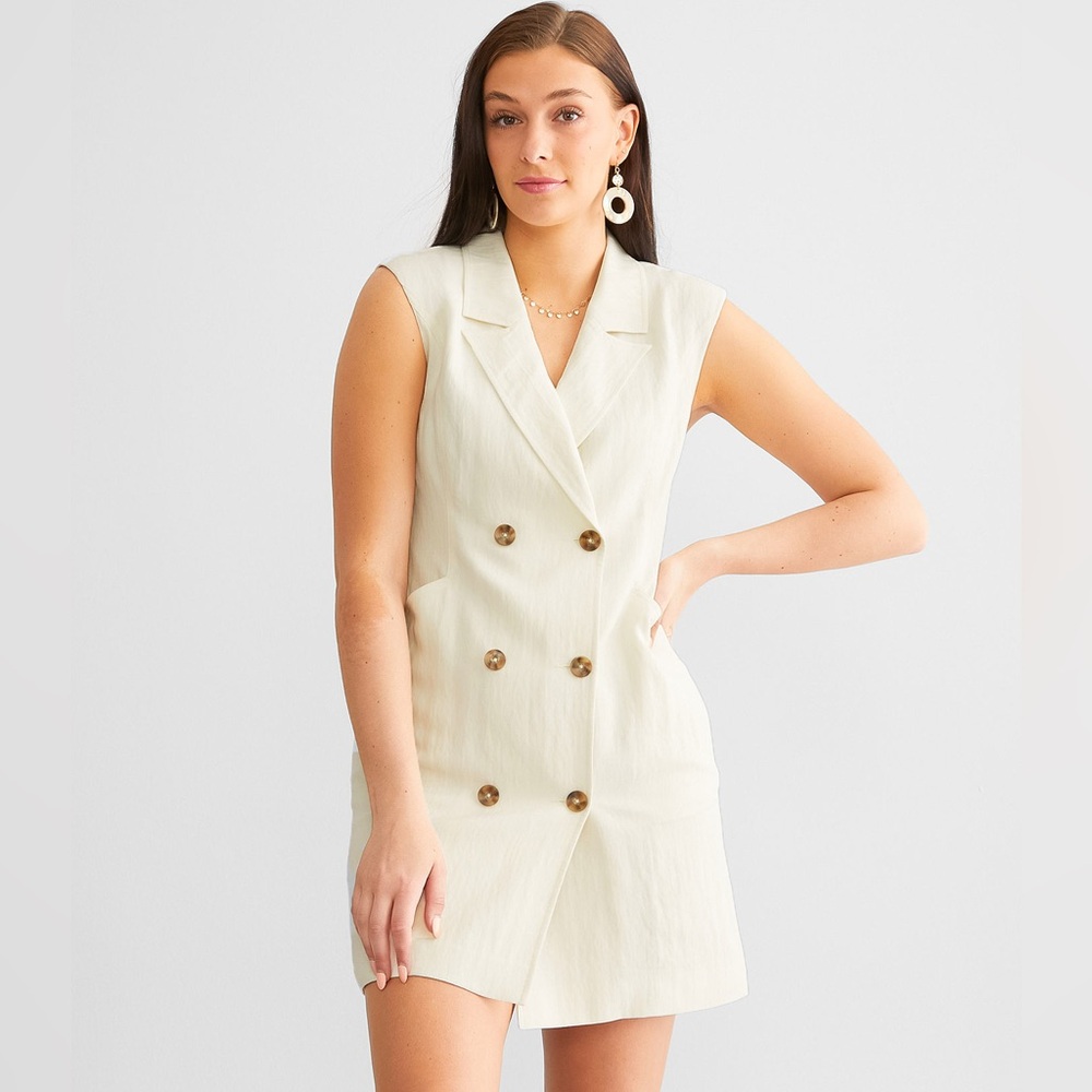 Z SUPPLY Joanne Blazer Mini Dress S